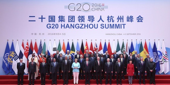 G20领导人杭州峰会举行 习近平主持会议并致辞