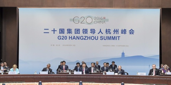 习近平主持G20领导人杭州峰会并致辞