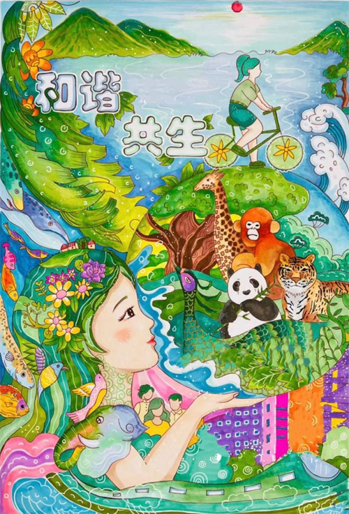 （环境专题）妙笔绘生态 沈阳市第四届儿童生态环保绘画大赛作品展播（三）_fororder_绘画3-2