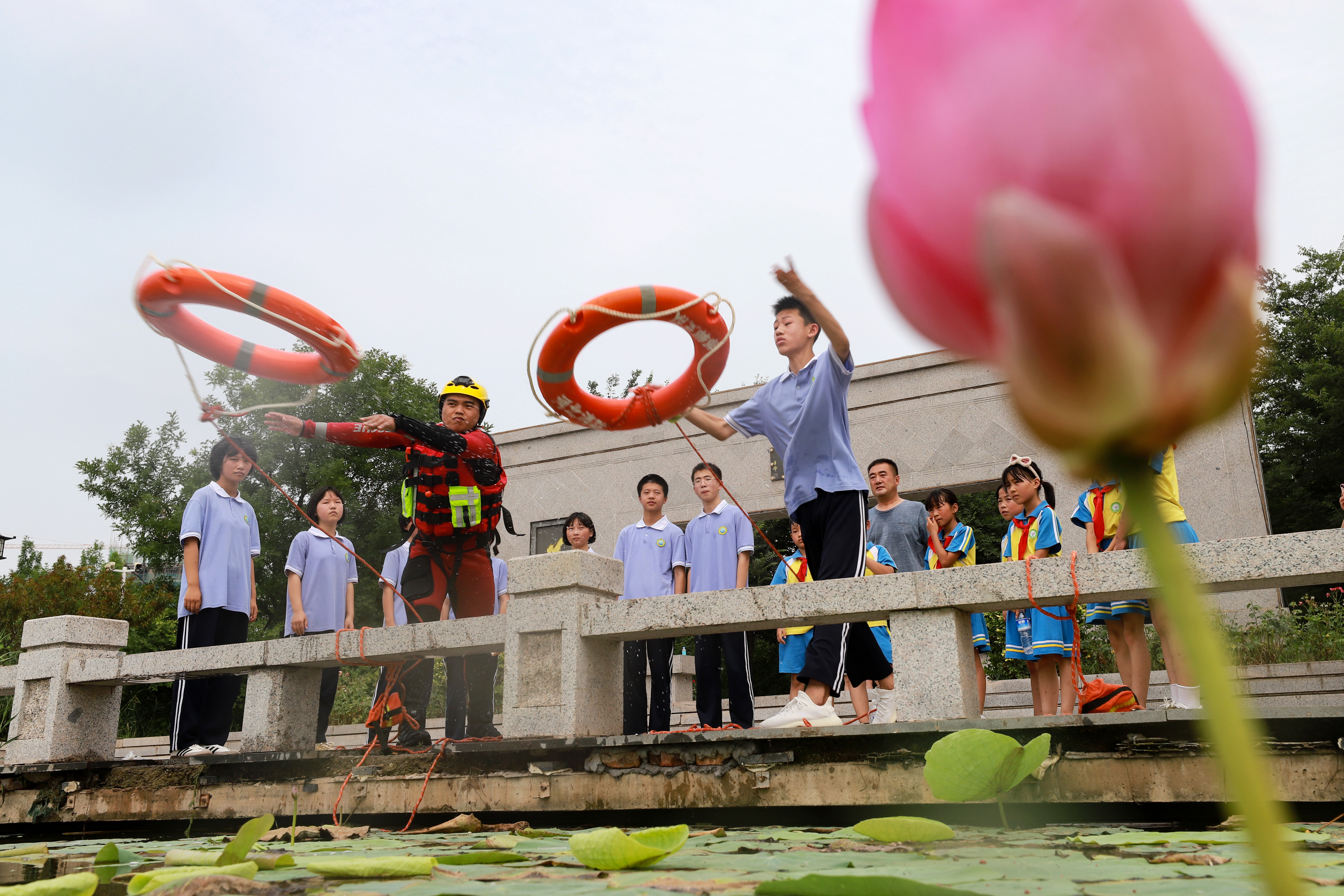 河北肥乡:学习防溺水 安全过暑假_fororder_图片5