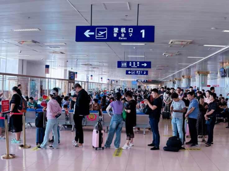 延吉机场2023年度单日旅客吞吐量突破6000人次大关
