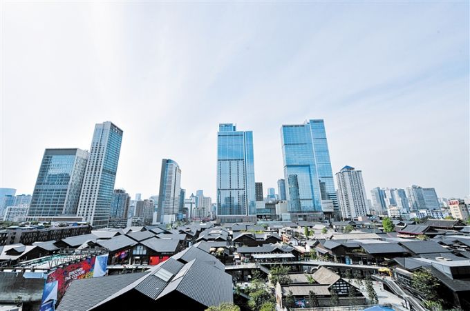 （今日热点2，新成都专题焦点图，导航成都）“全球金融中心指数”成都排八十二位 中西部唯一入榜