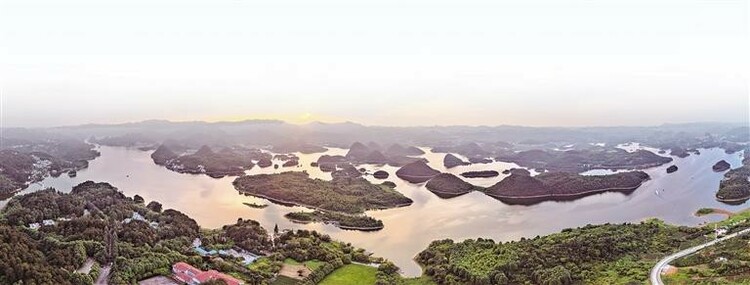 贵阳观山湖:百花湖景美如画_fororder_9651764e-75fa-4b84-9d9d-962e1c3552cf