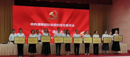湖南省广播电视协会党支部被评为湖南省社会组织先进基层党组织