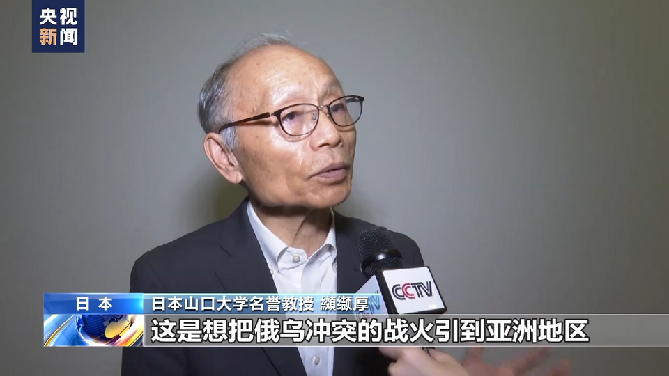 日本学者:日本不断向北约靠拢 走上危险道路