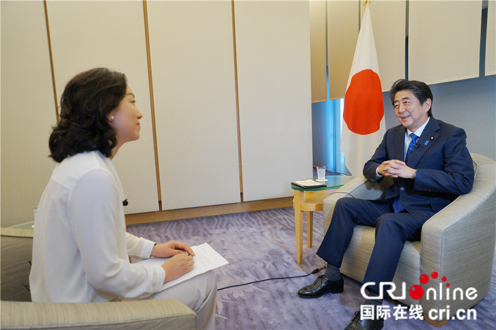 日本首相安倍晋三接受总台专访 期待习主席访日翻开日中新篇章