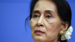 缅甸原国务资政昂山素季与原总统温敏被特赦释放