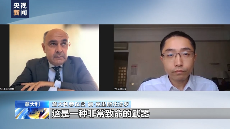 意大利参议员:美向乌提供集束弹药是不计后果的行为