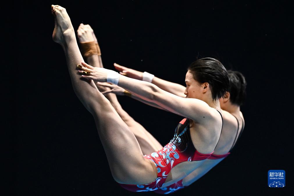 游泳世锦赛女子双人10米台决赛:陈芋汐/全红婵夺得冠军 游泳世锦赛女子双人10米台决赛:陈芋汐/全红婵夺得冠军