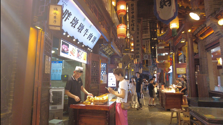 【Charming陕西】福园巷子：隐藏在闹市的美食天堂_fororder_图片8