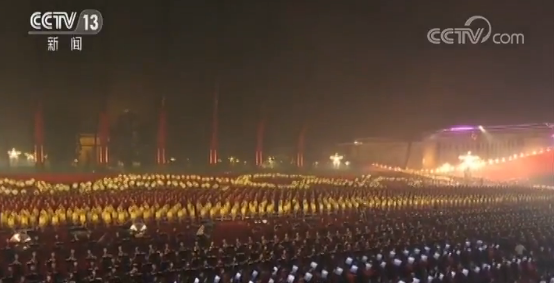 千人同心 与音共舞——揭秘国庆70周年联欢活动千人交响团