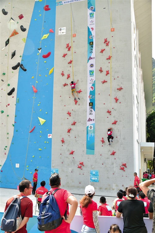 第五届全国少年攀岩锦标赛在马山县落幕 “舞动”岩壁芭蕾展少年强