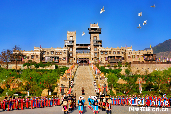 图片默认标题_fororder_3、大气磅礴的茂县古羌城风光--摄影-李天社