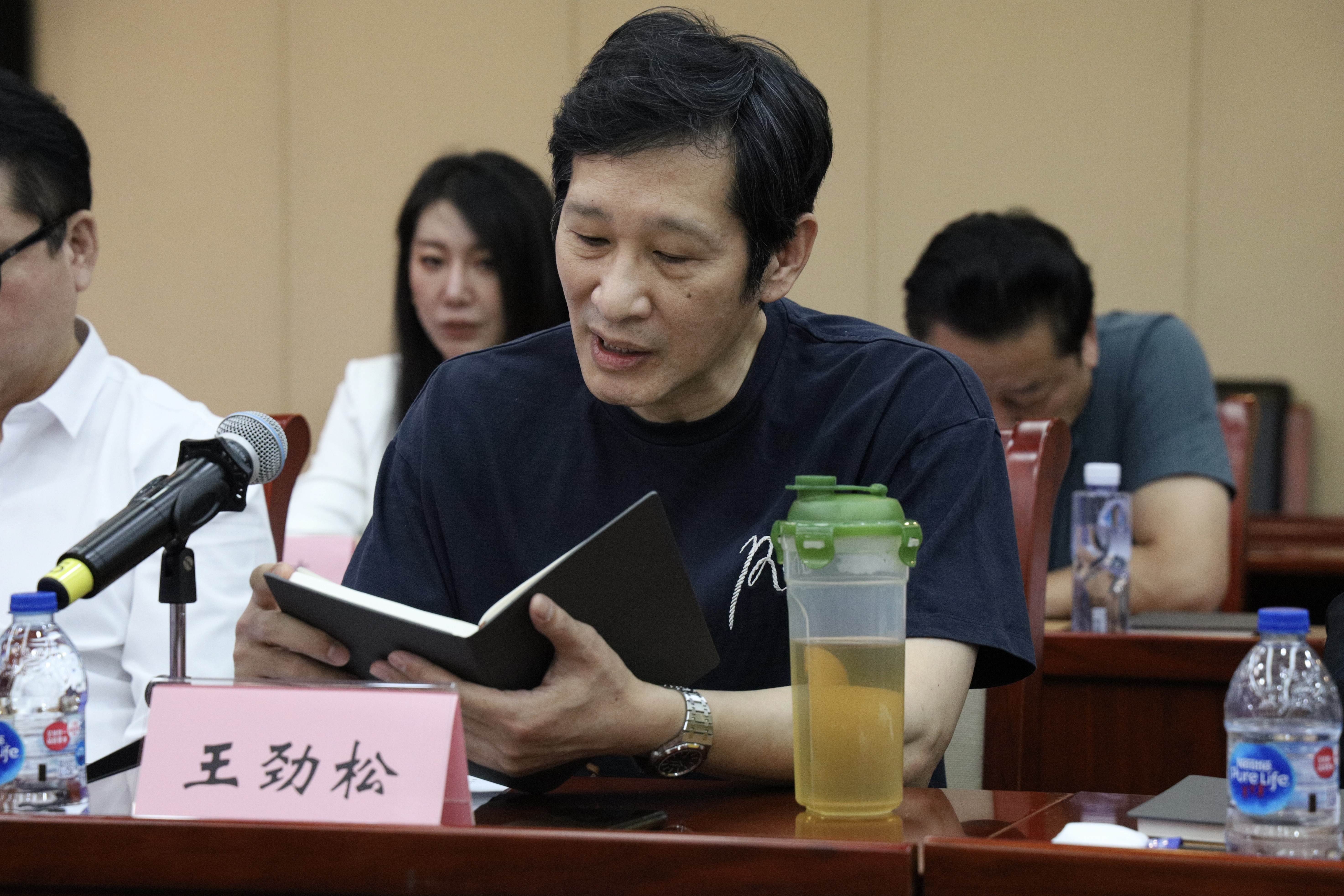 中广联合会职业道德建设座谈会上各委员会代表发言表态 中广联合会职业道德建设座谈会上各委员会代表发言表态_fororder_王劲松