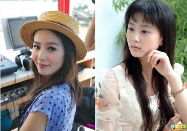 刘诗诗刘亦菲同框正面比美：刘诗诗温婉刘亦菲俏皮