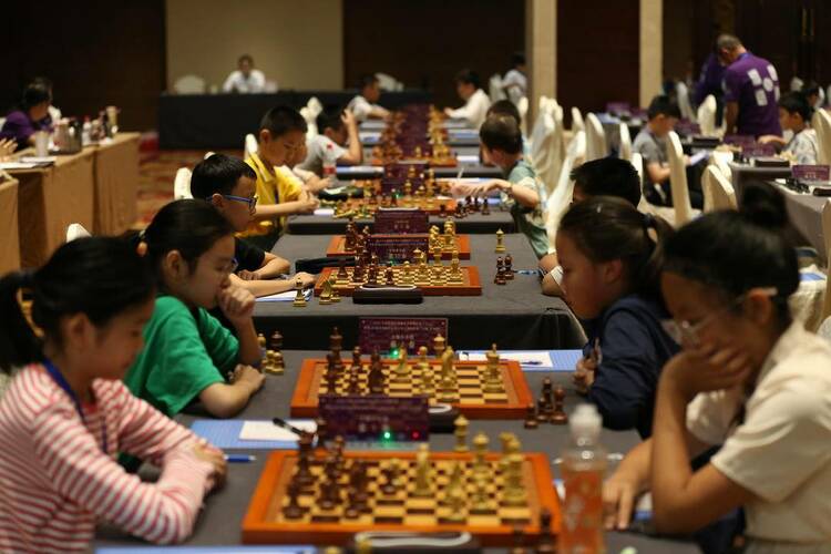500余名国际象棋小选手沈阳角逐全国大奖
