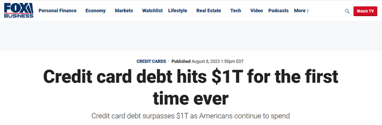 【C财经】“雷声”不断!美国经济和信用危机持续凸显 美国民众压力骤增