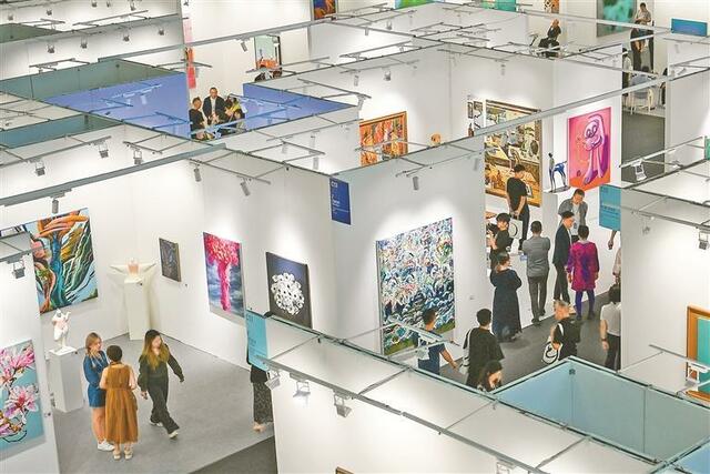 第十届“艺术深圳”昨日落幕 打造艺博会市场化运作的“深圳样本” 第十届“艺术深圳”昨日落幕 打造艺博会市场化运作的“深圳样本”_fororder_1