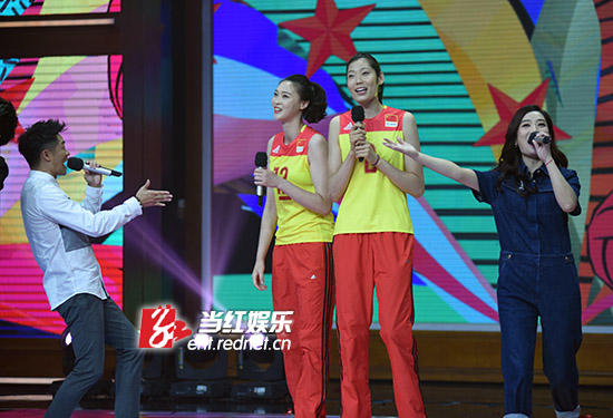 惠若琪朱婷不考虑进娱乐圈：长得太高，像女汉