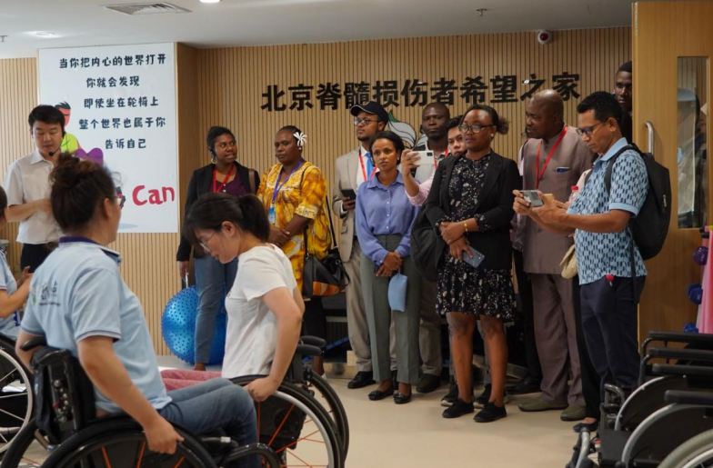 第三届“北京·国际范儿”短视频大赛第三场线下采拍 探访北京市残疾人服务示范中心_fororder_45