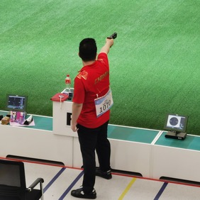 创造新的世界纪录！中国队夺得杭州亚运会射击男子25米手枪速射团体金牌