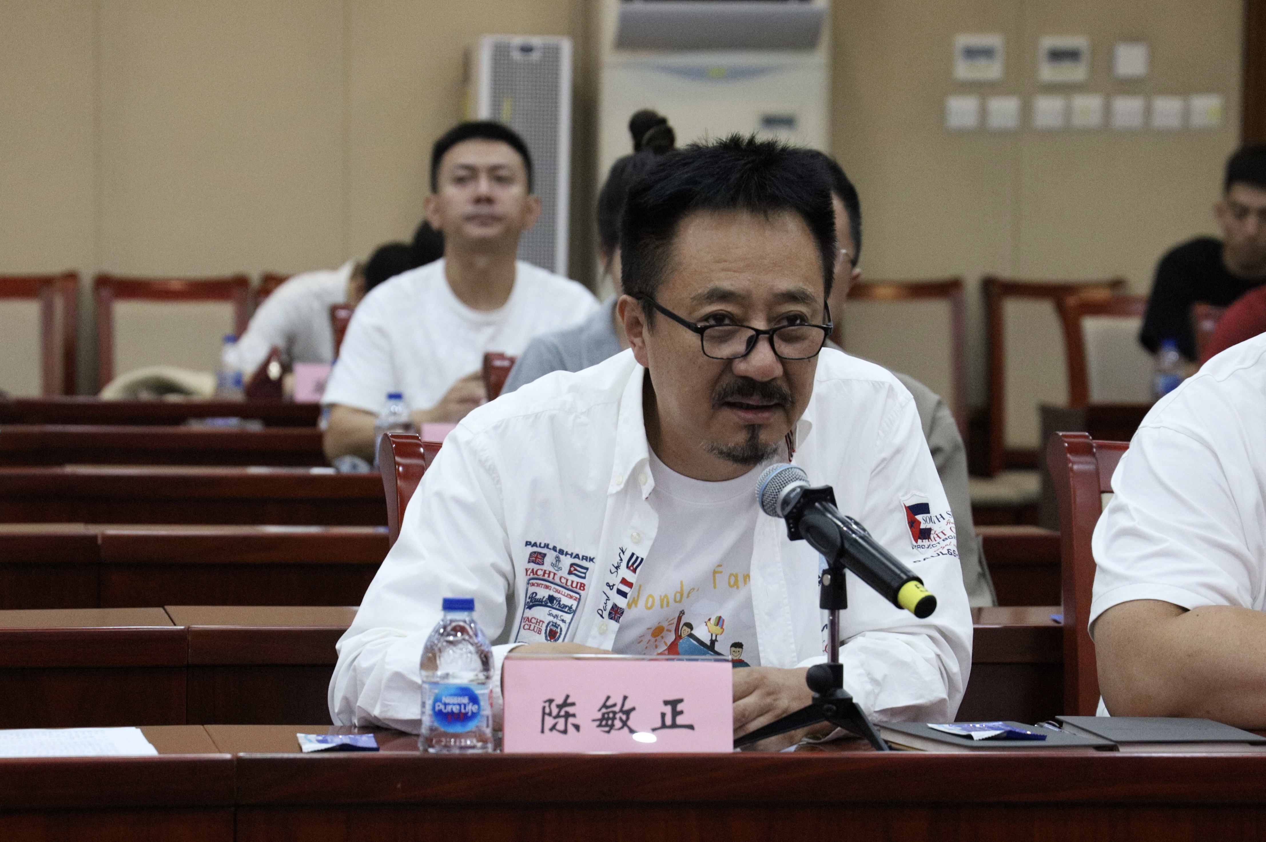 中广联合会职业道德建设座谈会上各委员会代表发言表态 中广联合会职业道德建设座谈会上各委员会代表发言表态_fororder_陈敏正