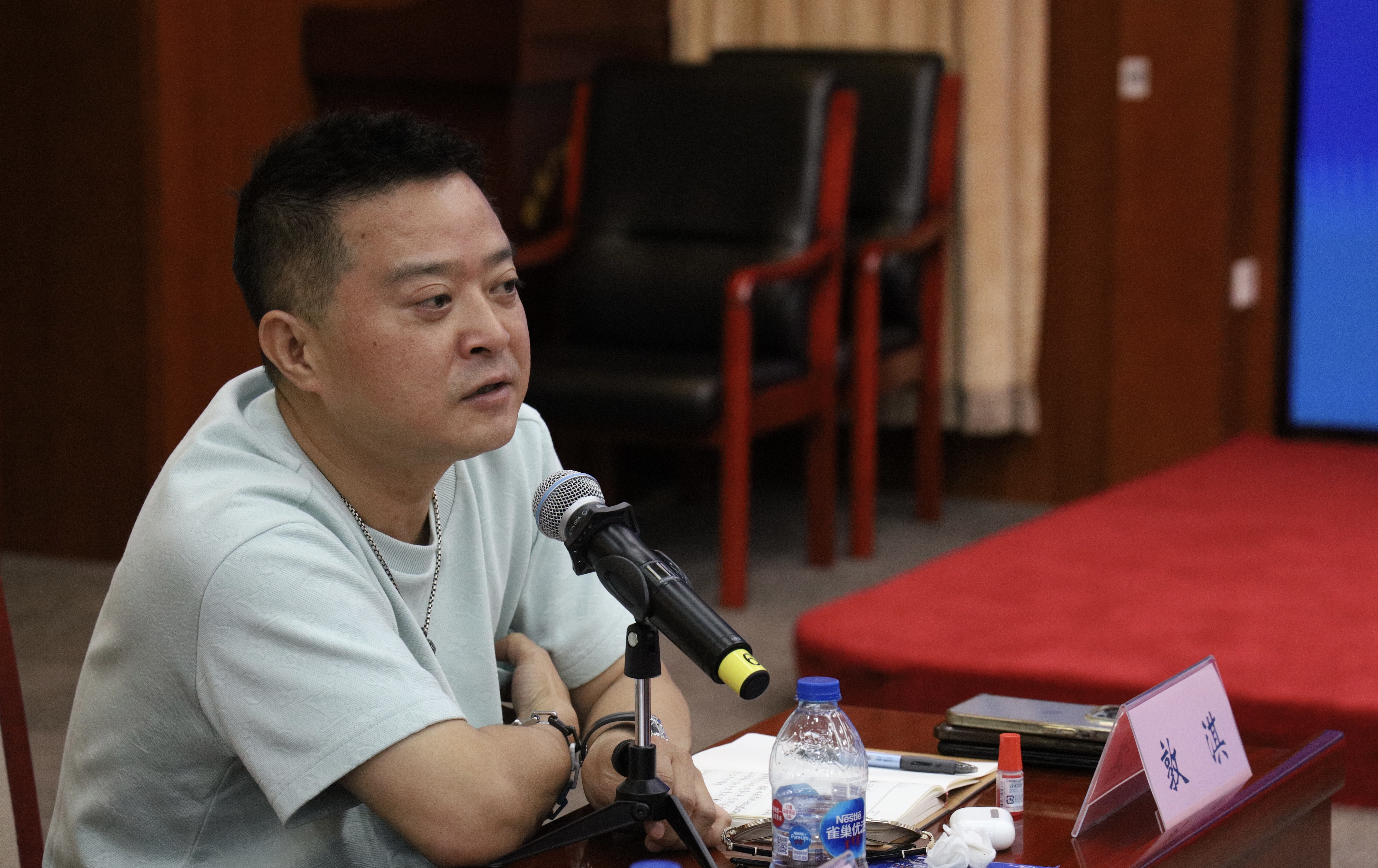 中广联合会职业道德建设座谈会上各委员会代表发言表态 中广联合会职业道德建设座谈会上各委员会代表发言表态_fororder_敦淇