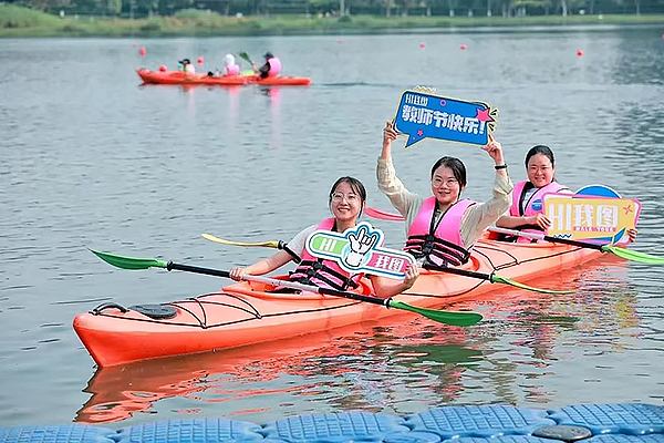 成都高新区数字文旅体地图“上新” 教师主题线路来了_fororder_活动现场-供图-成都高新区党群工作部宣传处_2_