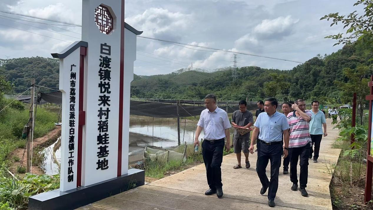 加强产业帮扶 聚焦民生所需 东沙街继续全力帮扶梅县区白渡镇_fororder_图片2