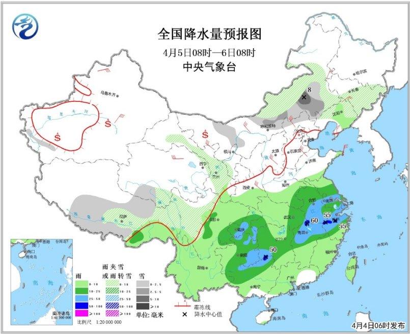 全国大部有大风降温 暴雪、沙尘暴蓝色预警同时发布