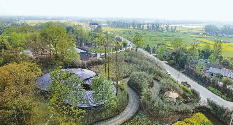 （焦点图，导航成都，移动端）崇州竹艺村火了 不仅仅因为这个建筑