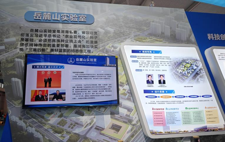 弘扬袁隆平精神 湖南携种业“硬核”成果亮相第30届农高会_fororder_图片9