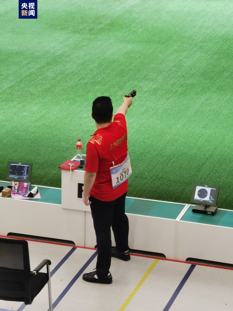 创造新的世界纪录！中国队夺得杭州亚运会射击男子25米手枪速射团体金牌