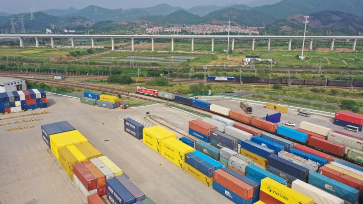 线路增至19条 中欧(义新欧)班列义乌-波季(格鲁吉亚)首发_fororder_1695869851494_6514eb9bce023a0001ccf28b