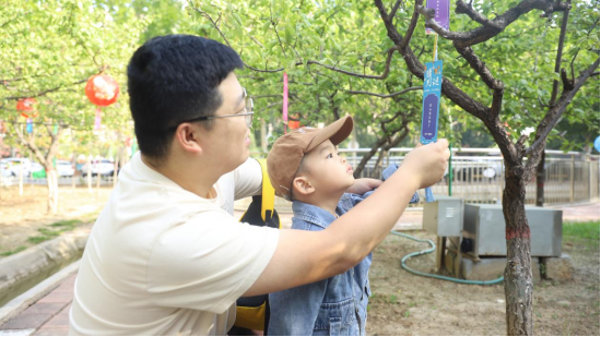 图片默认标题_fororder_河北沧州:猜灯谜 逛游园 中秋乐融融242