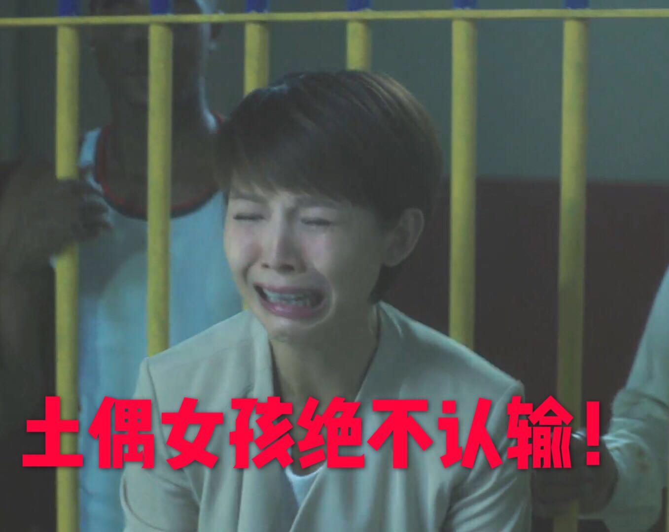 蔡少芬新剧哭成表情竟成《车辆练习生》选偶像表情包动态图片