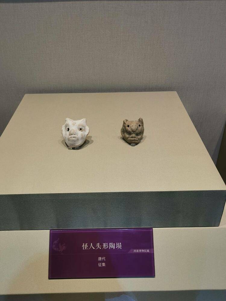 这些珍贵的陶埙，正在辽宁省博物馆展出