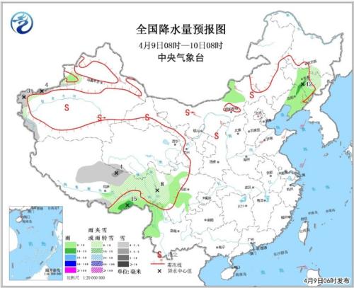 西北华北等地将有沙尘 东北地区有明显雨雪天气