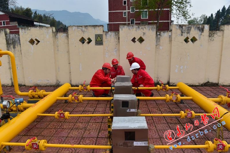 （导航达州）普光气田9个供气点6年累计向达州供气近2亿方