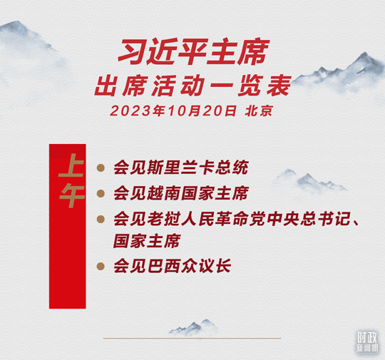 时政新闻眼丨26场双边会晤,习近平同与会嘉宾共谋“一带一路”合作