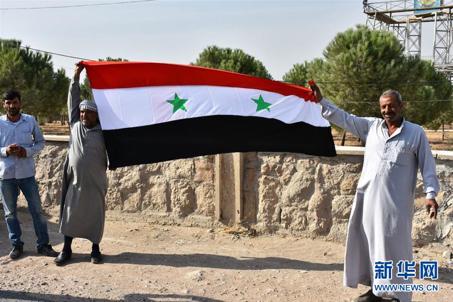 【新华网】叙媒说叙政府军进驻叙北部重镇曼比季(组图)