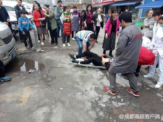 外卖小哥被绊倒脾脏摘除 &quot;夺命钢索&quot;却不翼而飞