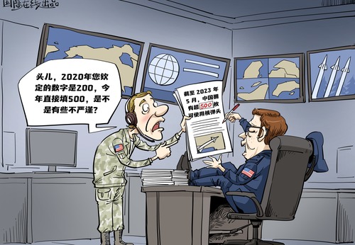 【國際漫評】“中國軍力，隨我心意”