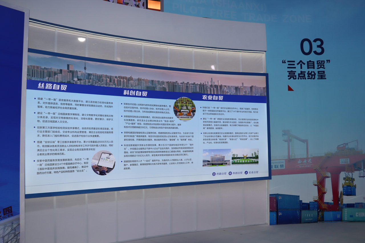 Достижения строительства Шэньсиской пилотной зоны свободной торговли представлены на 7-й международной выставке «Шелковый путь»_fororder_图片2