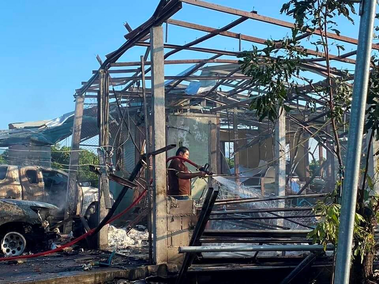 泰邦清迈府一修筑发作爆炸 已致2人死灭