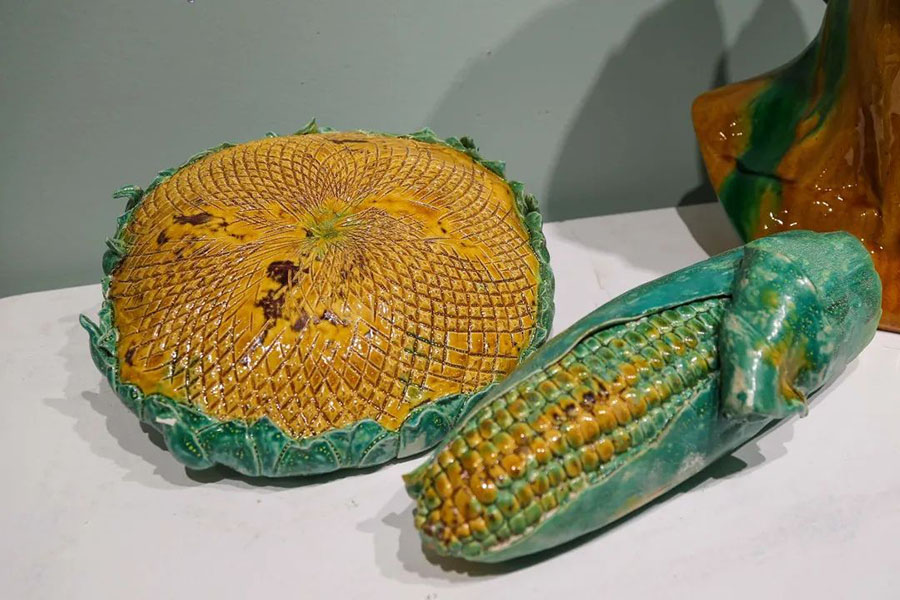 “火彩琉光”山西省古法琉璃艺术展在山西美术馆开展