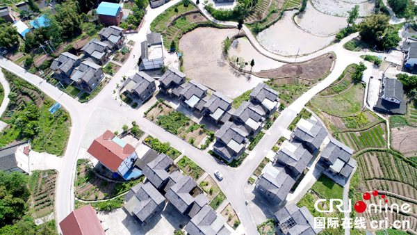图片默认标题_fororder_航拍的群模新村