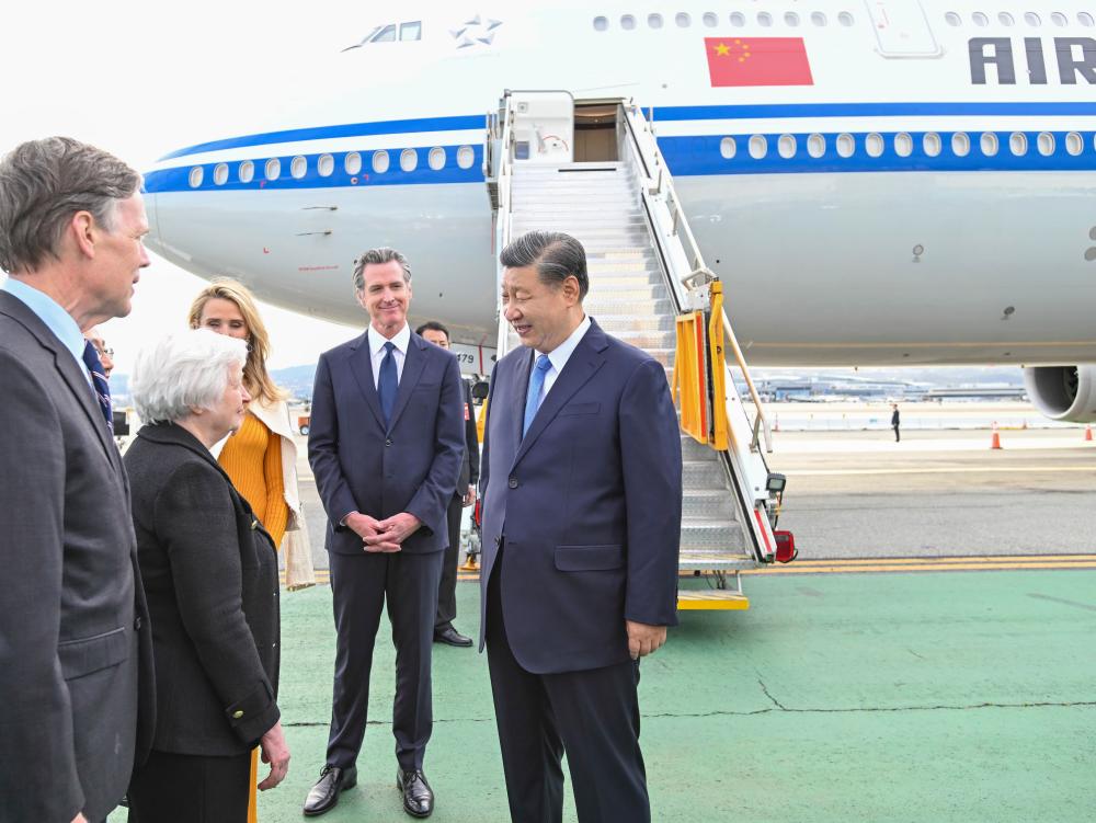 高清大图丨全球瞩目下,习主席开启旧金山之行