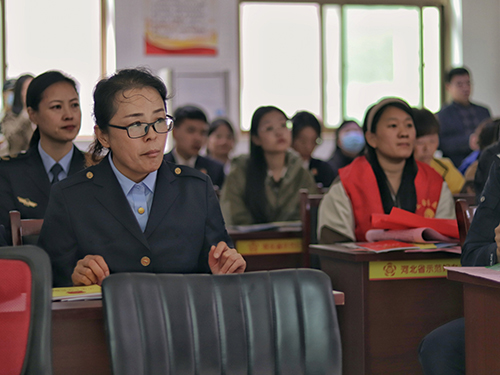 保定博野:普法宣传进乡村 巾帼送法润民心_fororder_1