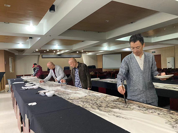 简阳邀您来命名啦!“东灌”主题百米画卷征名启事_fororder_东灌百米画卷制作现场-供图-简阳市委宣传部